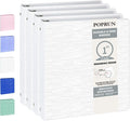 POPRUN 3 Ring Binder 1 Inch, Holds 175 Sheets of 8.5 x 11 Paper, Extra Durable by POPRUN