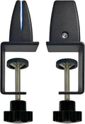 Jhanw Desk Divider Clamp For 1/8" To 0.51" Panel, Adjustable Desk Partition by Jhanw