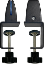 Jhanw Desk Divider Clamp For 1/8" To 0.51" Panel, Adjustable Desk Partition by Jhanw