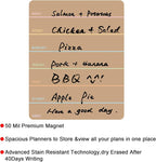 Outus 2 Pieces Magnetic Weekly Dry Erase Boards Erasable Weekly Calendars - Image 7