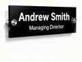Personalized Office Wall Name Plate Sign Custom Door Name Plate Office Gifts by Unknown