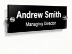 Personalized Office Wall Name Plate Sign Custom Door Name Plate Office Gifts by Unknown