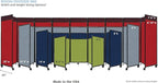 Versare Room Divider 360 Portable Wall Partition | Folding Panels | Large - Image 2