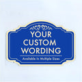 Custom Decorative Outdoor Metal Sign by SpeedyOrders