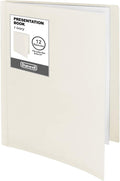 Dunwell Presentation Binder 12-Pocket, Displays 24 Pages, 8.5x11 Portfolio by Dunwell