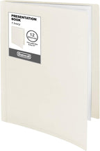 Dunwell Presentation Binder 12-Pocket, Displays 24 Pages, 8.5x11 Portfolio by Dunwell