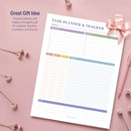 Task Planner & Tracker 8.5 x 11 Tear-Off 70 Sheet Planner Pad – Project - Image 6