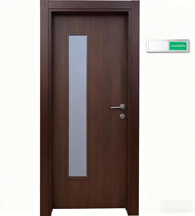 In Use or Available Door Sign for Home Office Restroom Conference Hotels - Image 9