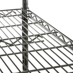Shelving Inc. 5-Tier Chrome Wire Shelving, Modern/Industrial Style, 800lbs - Image 5