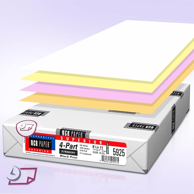 NextDayLabels - Superior Carbon-Less NCR, Pre Collated Paper, 500 Sheets Per - Image 2