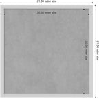 Amanti Art Silver Framed Magnetic Board 21x21 Medium Vision Board - Image 2