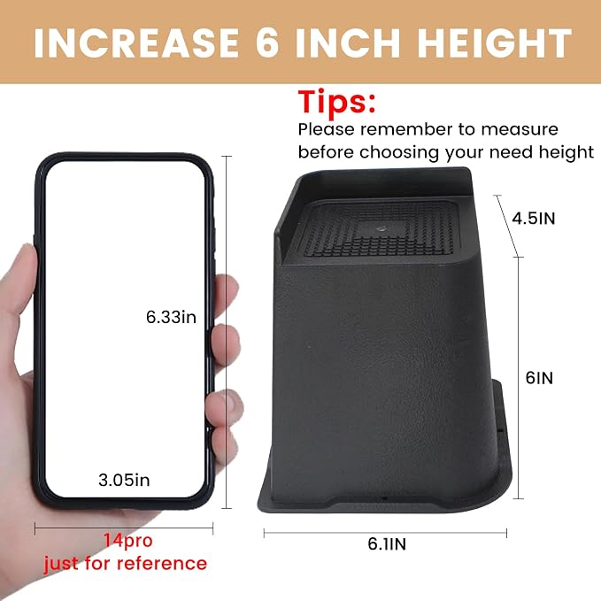MXMZHXU Bed Risers 2 inch, 3 inch, 4 inch, 6 inch or 8 inch Heavy Duty - Image 2