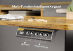 Claiks Standing Desk with Drawers, Adjustable Stand Up Electric Standing Desk - Image 8