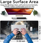 Dark Magic Large Mouse Pad Gaming MTG Playmat Original Paint Desk Mat Adventure - Image 6