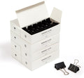 U Brands Binder Clips, Medium 1-1/4" Width, 1/2" Paper Holding Capacity by UBrands