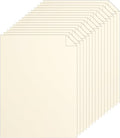 Silunkia 120 Sheets Cream Cardstock 8.5 x 11 Off White Paper, 250gsm/92lb Ivory by Silunkia