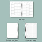 POPRUN Planner 2025-2026 Academic Weekly Calendar - Image 5