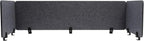 ReFocus Raw Clamp-On Acoustic Desk Divider Mounted Privacy Panel Set – Reduce - Image 8
