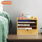 KKTONER 5-Tier Bamboo Desk Organizer - Image 5