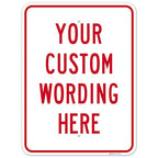 Custom Sign, Personalized Metal Signs, Customize by SigoSigns