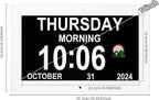 Memwake Digital Alarm Clock, Clock - Image 2