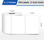 L LIKED 3" x 2" Blank Removable Labels - Image 2