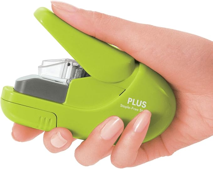 Plus Paper Clinch Compact Staple-Free Stapler - Image 8