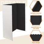 Henoyso 8 Pcs 14 x 22 Inch Black Trifold Poster Board Large Tri Fold - Image 3