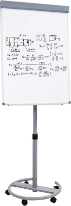 Sunnydaze Adjustable Magnetic Whiteboard Easel – Rolling Dry Erase Board - Image 5
