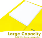 Two Pocket Folders, RAZCC 50 Pack 2 Pocket Folders Fit Letter Size Paper - Image 5