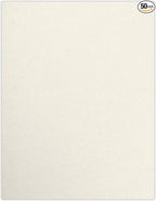 LUXPaper 8.5" x 11" Paper | Letter Size | Quartz Metallic | 80lb. Text | 50 Qty by LUXPaper