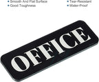 PATIKIL Office Sign, Acrylic 6"x2" Self Adhesive Door Sign Sticker Waterproof - Image 4