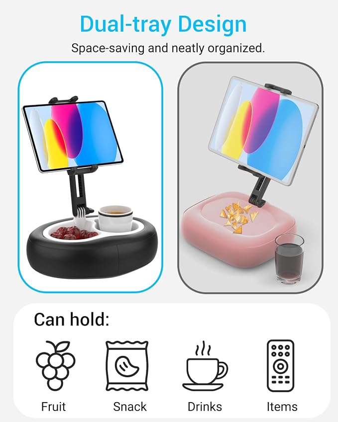 CANHET Tablet Leather Pillow Stand, 【Stain-Resistant】 Tablet Holder - Image 3