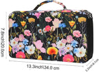 Large Capacity Black Flower Pencil Holder - Image 2
