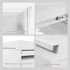 IKIMI 4 Drawer Locking File Cabinet - Image 7