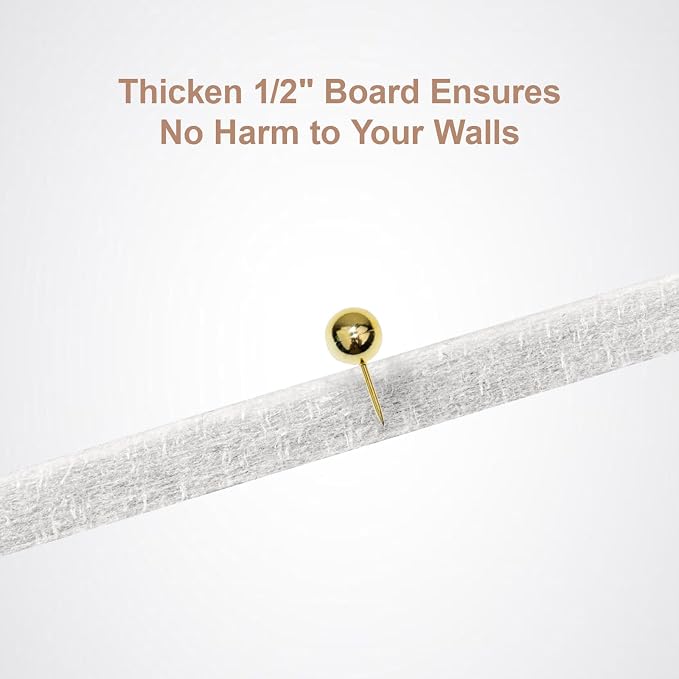 Large Vision Board 48x36, Thicken Felt Pin Board - Image 4