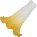 Bieye LS07S Lily Flower Blown Glass Lampshade by Bieye