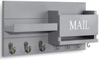 Lwenki Mail Organizer for Wall Mount – Key Holder - Image 2