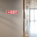 iSYFIX Exit Signs 6 Pack 12x4 Inch - Image 4