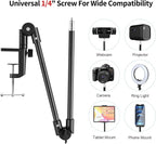 KDD Tablet Stand Holder, Adjustment iPad Phone Mount, 27in Long Arm Webcam - Image 6