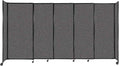 Versare Straightwall Sliding Portable Wall Partition | Freestanding Office by VERSARE