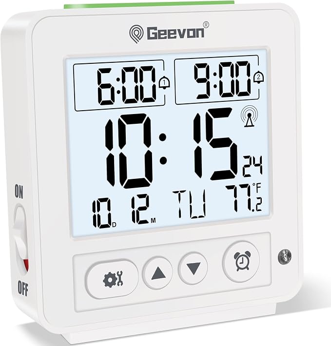 Geevon Atomic Travel Alarm Clock by GEEVON