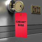 SmartSign Red Plastic Tags - Image 4