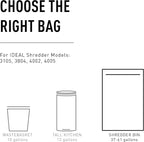 IDEAL Maintenance Bundle: AC0901H Gusseted Shredder Bags 40x14x48 Case 80 - Image 6