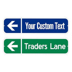SmartSign Customize Your Own Blue Street Sign - Image 7