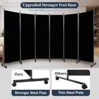 Room Divider Folding Privacy Screens - Image 2