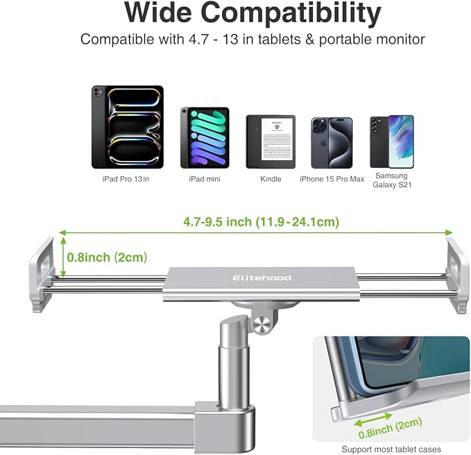 elitehood 28-inch Long Arm iPad Mount - Image 8