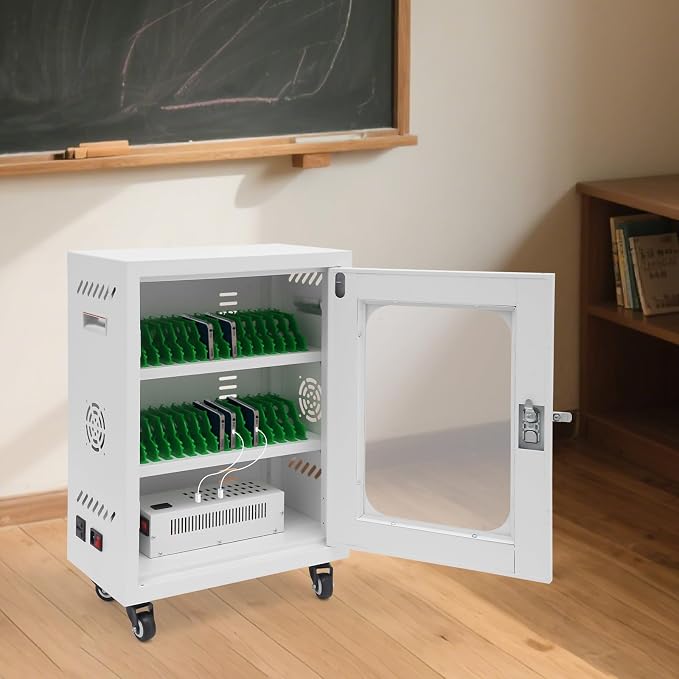 Rechargeable Mobile Phone Charging Cabinet, 30 Slots Cell Phones Charging - Image 9