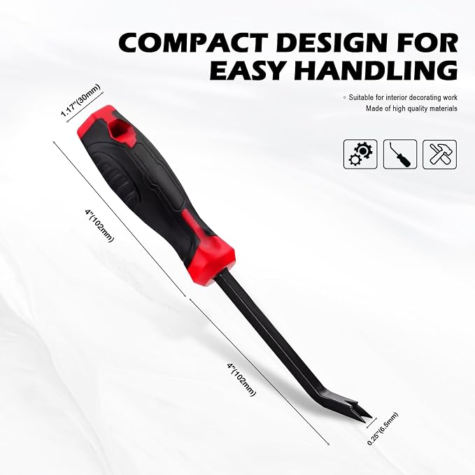 Heavy Duty Staple Remover Tool & Staple Puller, Professional Stapler Removers - Image 3