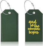 Portable Leather Travel Labels - Image 3